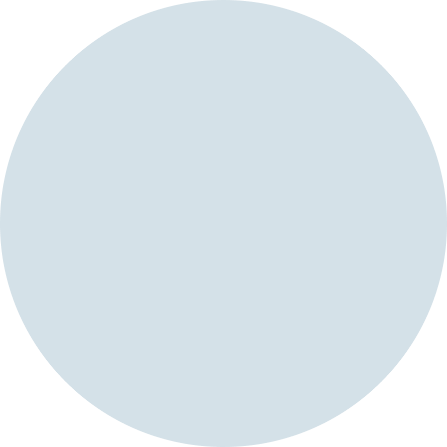 Blue circle