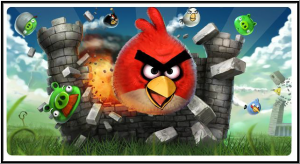 writing english well with angry birds
