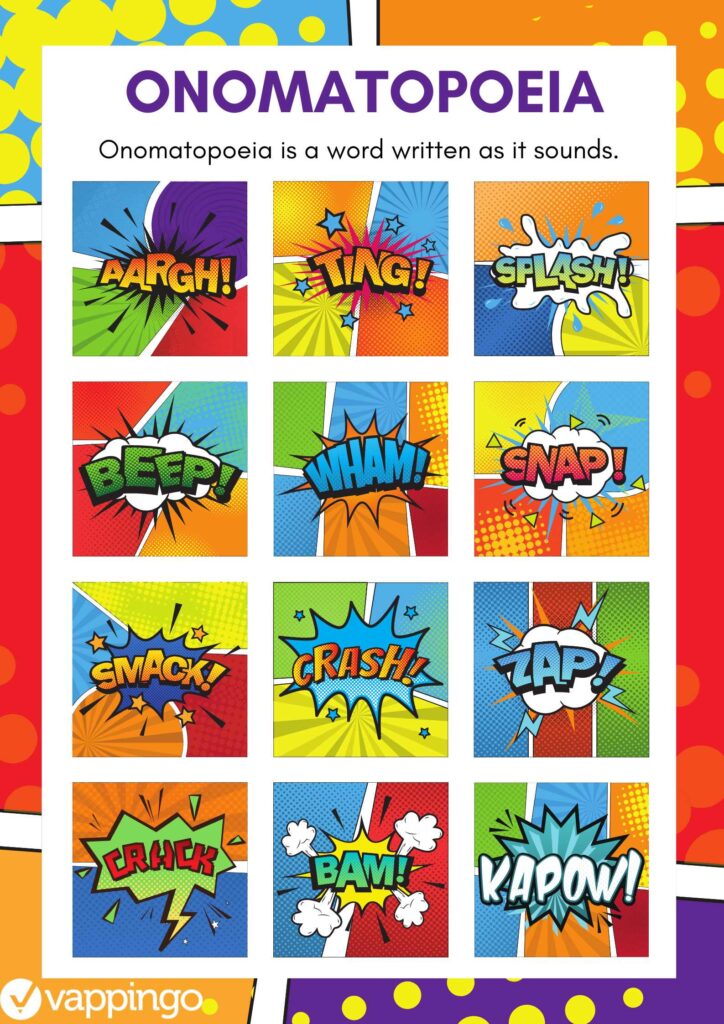 Onomatopoeia: Definition, Meaning, Usage and Examples