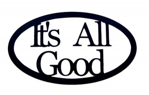 What are phrases in a sentence? "It's all good."