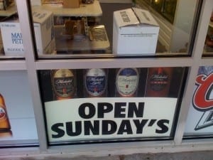 Reads: Open sunday's