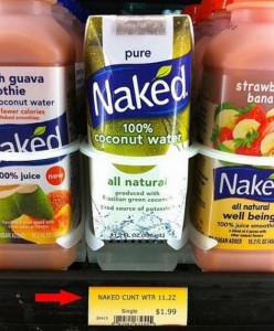 Funny abbreviations seven Reads: Naked c*nt wtr
