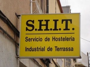 Reads; S.H.I.T hostel