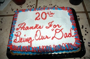 Punctuation 34 Thanks for being our "dad"