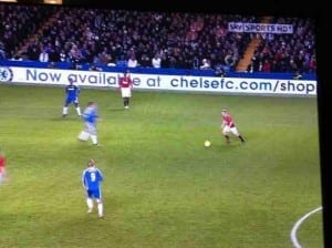Chelsea football club have misspelled their own banner