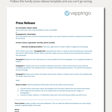 how to write a press release,press release distribution service,press release template