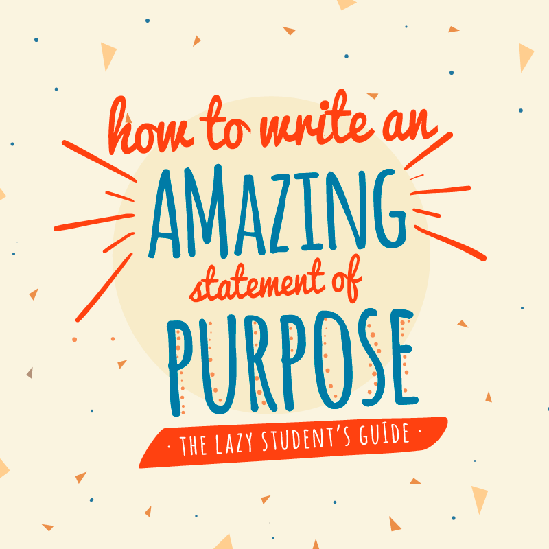 Statement of purpose formatting: How to write a statement of purpose