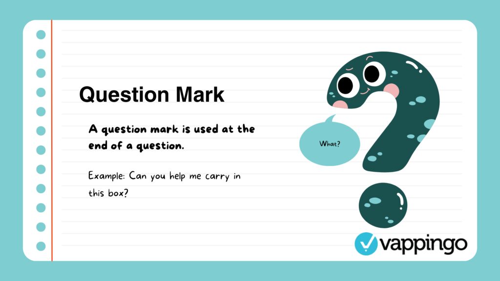 Proofreading question marks