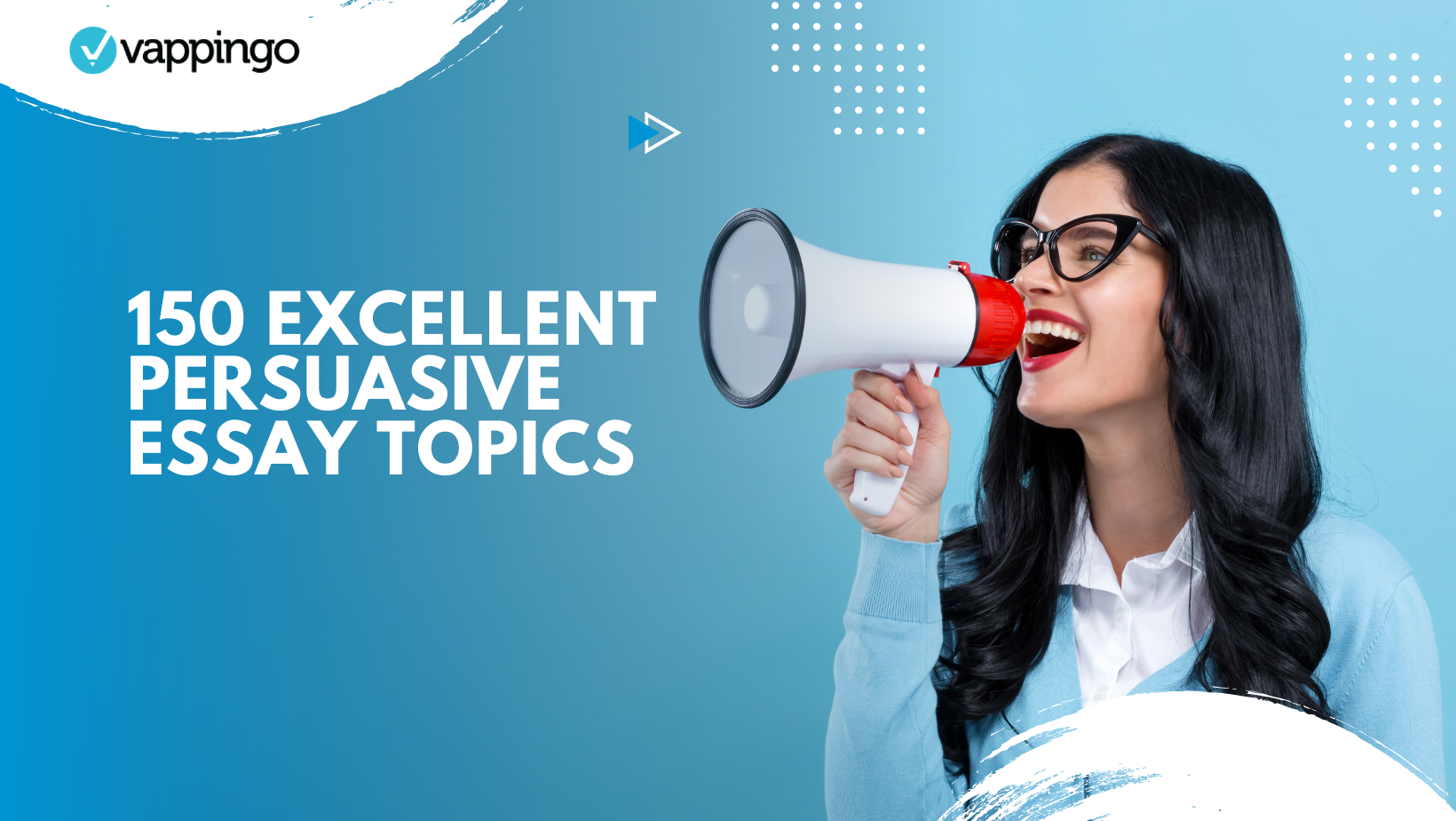 Examples of persuasive essay topics banner