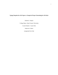 APA Title Page Format | A Complete Guide (7th Edition)