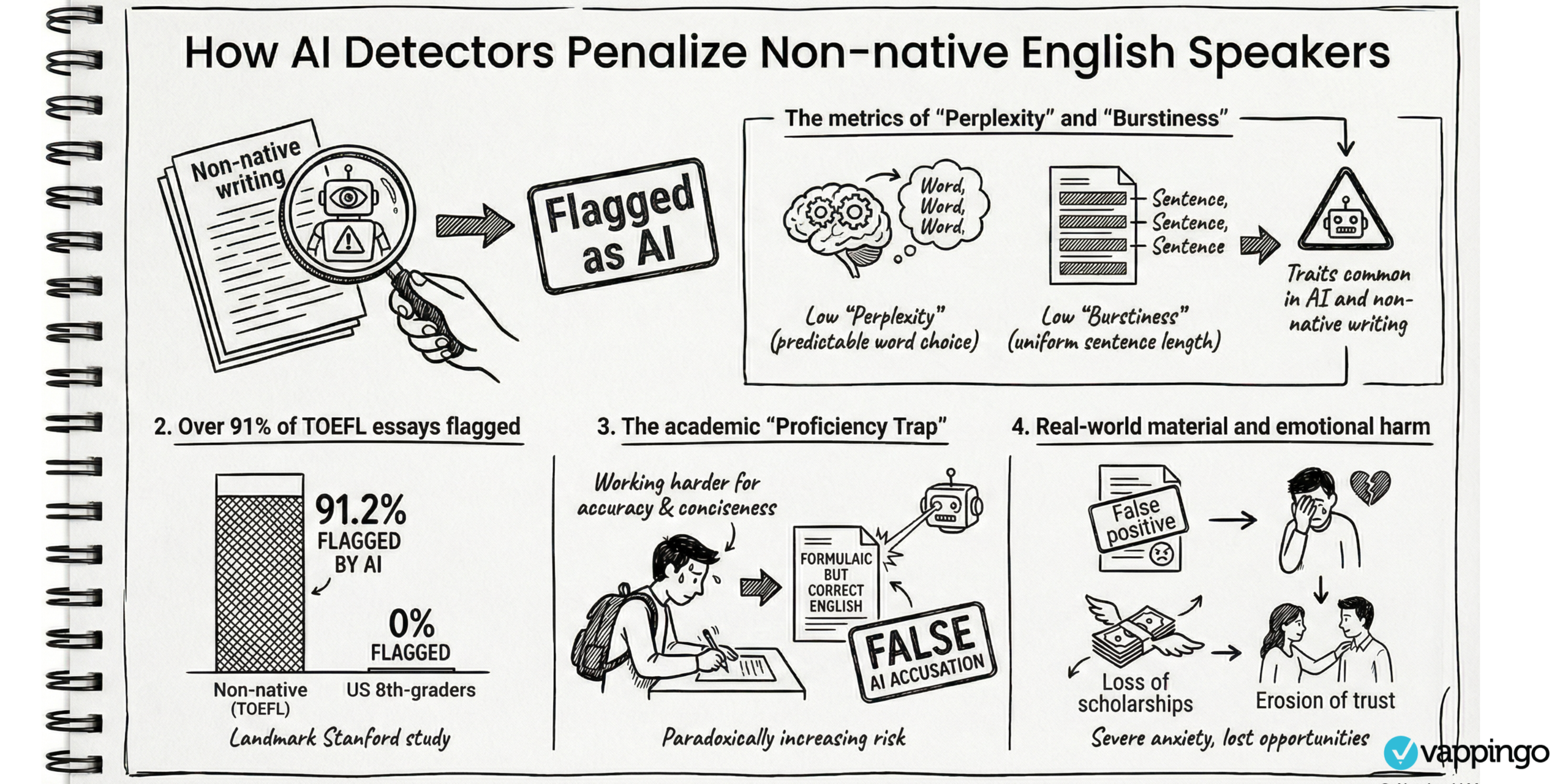How AI detection penalizes ESL writers